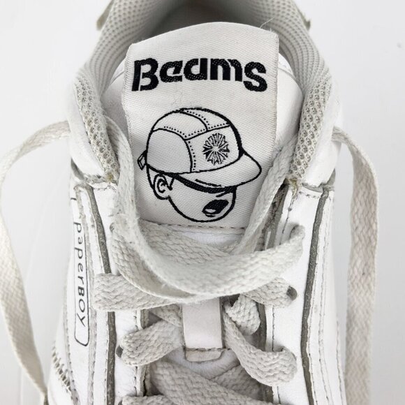 REEBOK Club C Legacy Paperboy Beams Paris Whiteβ Running shoes Size 7 - Picture 12 of 13